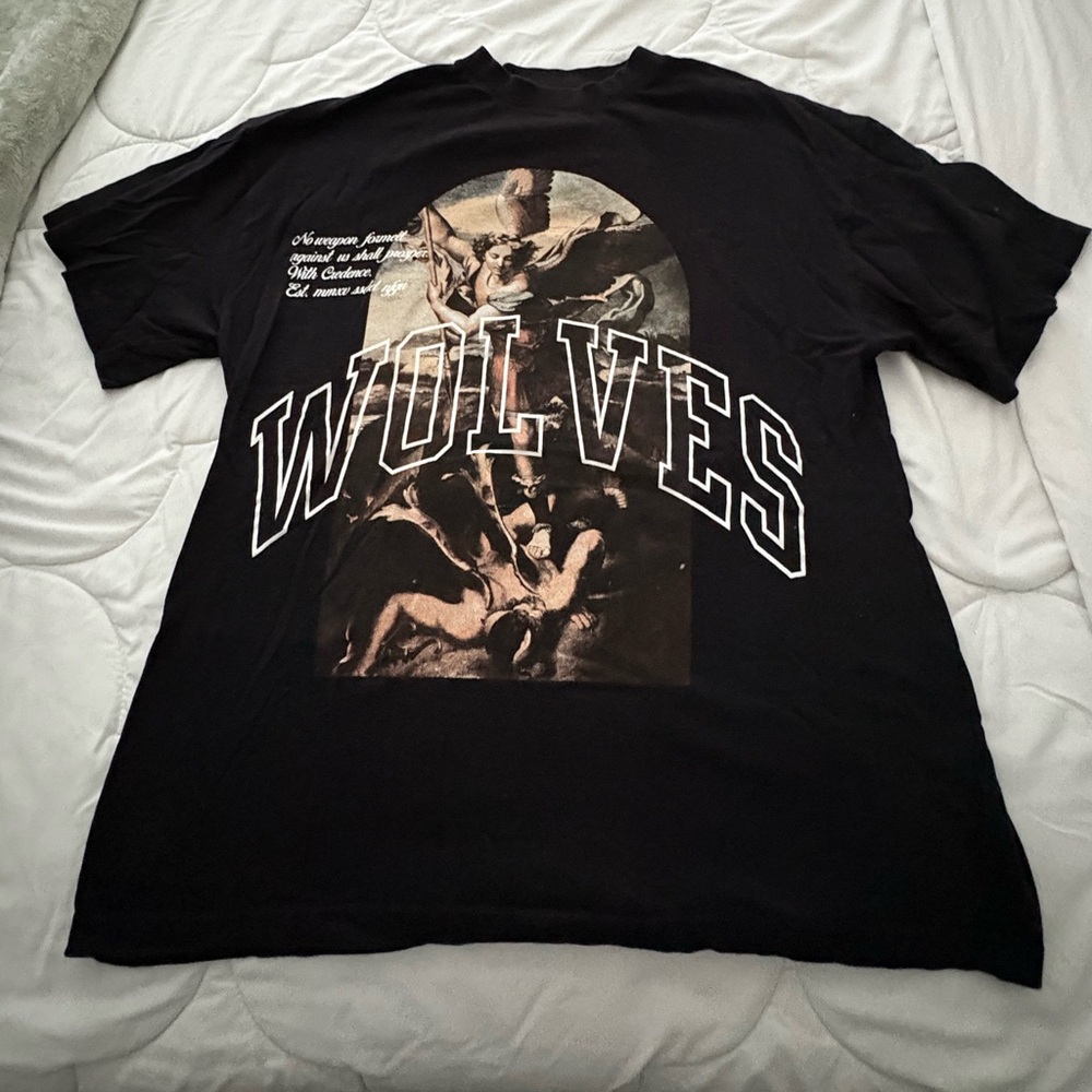 Darc Sport Black Wolves St. Michael Graphic Tee